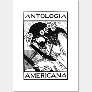 American Anthology book cover Posters and Art